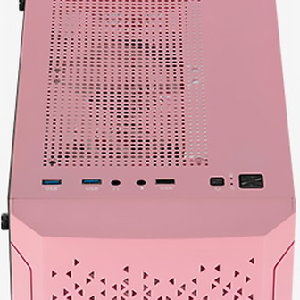 REBELPLAY Game PC - Core i5 10400F - GTX 1650 - 16GB RAM - 500GB M.2 SSD - RGB - WiFi - Bluetooth - Roze (RP-375491)