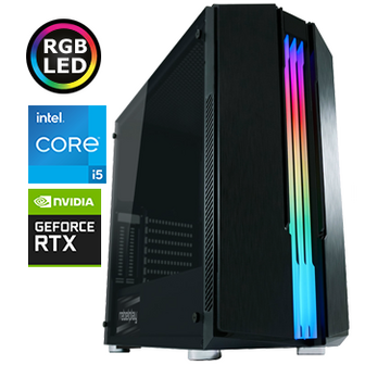 Core i5 11400F - RTX 4060 - 16GB RAM - 500GB M.2 SSD - 1TB HDD - RGB - WiFi - Bluetooth - Game PC (RP-374456)