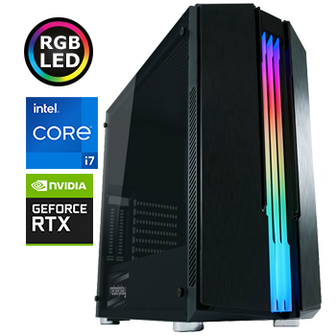 Core i7 11700F - RTX 4060 - 16GB RAM - 500GB M.2 SSD - 1TB HDD - RGB - WiFi - Bluetooth - Game PC (RP-374531)