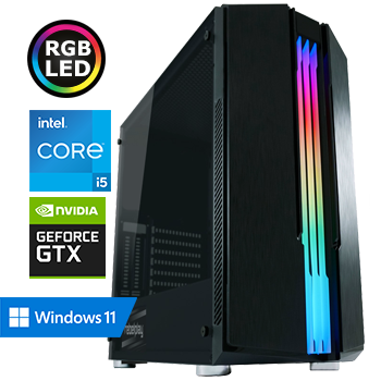 Core i5 11400F - GTX 1650 - 32GB RAM - 500GB M.2 SSD - 2TB HDD - RGB - WiFi - Bluetooth - Game PC (RP-374746)